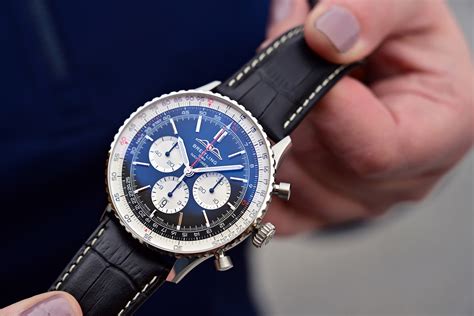 aldi breitling uhr|New Breitling Navitimer B01 Hands.